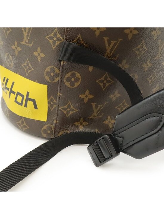 Louis Vuitton Monogram Logo Story Chalk Backpack Drawstring main image 7